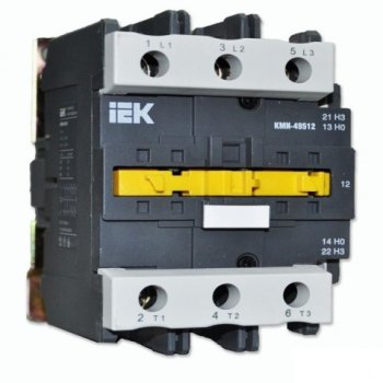 Контактор  95А 400В/АС3 1НО 1НЗ IEK КМИ-49512 (16)