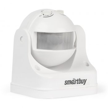 Датчик движения Smartbuy ms-009 1200Вт 180° 12м белый IP44 (50)