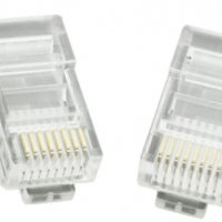 Коннектор 8р8с RJ-45 UTP-5e 3зубца Cablexpert (100/10000)