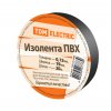 Изолента TDM 19мм х 20м черный (10/180)