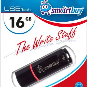 Флэш-диск SmartBuy 16GB Crown черный #