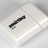 Флэш-диск SmartBuy 16GB LARA белый #