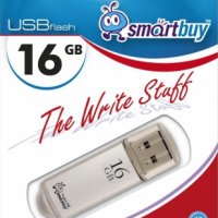 Флэш-диск SmartBuy 16GB V-Cut серебро