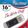 Флэш-диск SmartBuy 16GB V-Cut черный