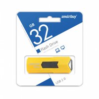 Флэш-диск SmartBuy 32GB Stream желтый