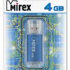 Флэш-диск Mirex 4GB Unit синий, металлический корпус