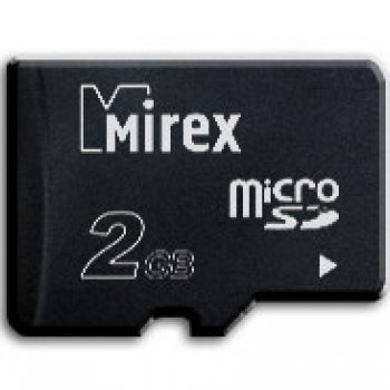 Карта micro-SD Mirex 2GB Class 4