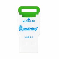 Картридер SmartBuy 707-G микроSD зелёный