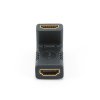 Переходник HDMI - HDMI 19F/19F угловой Gembird #