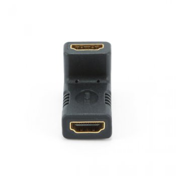 Переходник HDMI - HDMI 19F/19F угловой Gembird #