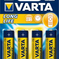 Батарейка LR 6 Varta Longlife 4xBL (72/80)