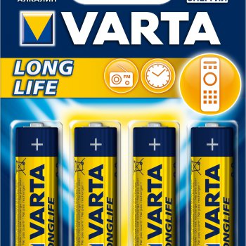 Батарейка LR 6 Varta Longlife 4xBL (72/80)