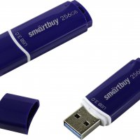 Флэш-диск SmartBuy 256GB USB 3.0 Crown синий