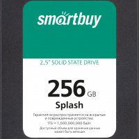 Жесткий диск SSD SmartBuy 2,5" 256GB Splash SATA-III 7mm MAS0902 3D TLC