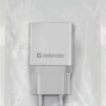 Адаптер 220В USB Defender EPA-10 2.1A белый пакет (1/50)