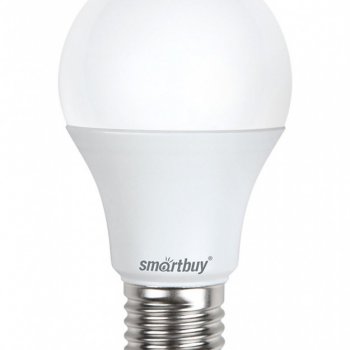 Лампа диодная A60 15Вт Е27 6000К 1200Лм SmartBuy (100)