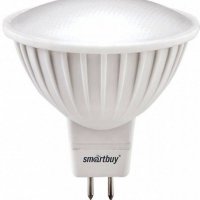 Лампа диодная MR16 GU5.3  7Вт 4000К 500Лм SmartBuy (100)*