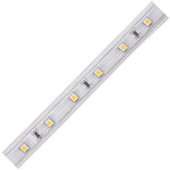 Лента диодная 220В IP68  4.8Вт/м 2800К 60LED/м 10м Ecola 240Лм/м 12x7мм