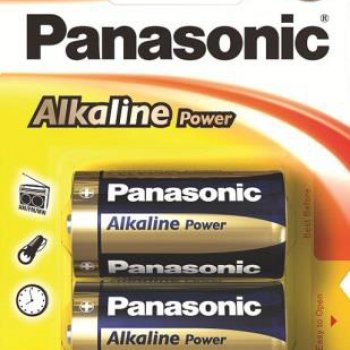 Батарейка Panasonic Alkaline Power LR14 2xBL Bronze (24)