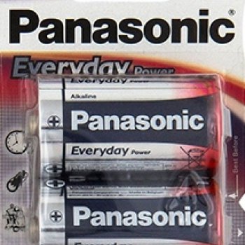 Батарейка Panasonic Everyday LR20 2xBL (24)