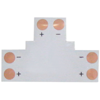 Соединительная плата 5050 гибкая T для зажимного разъема Ecola (5)
