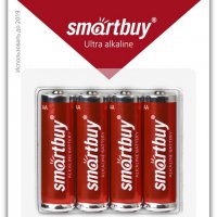 Батарейка LR 6 SmartBuy 4xBL (48/480)#